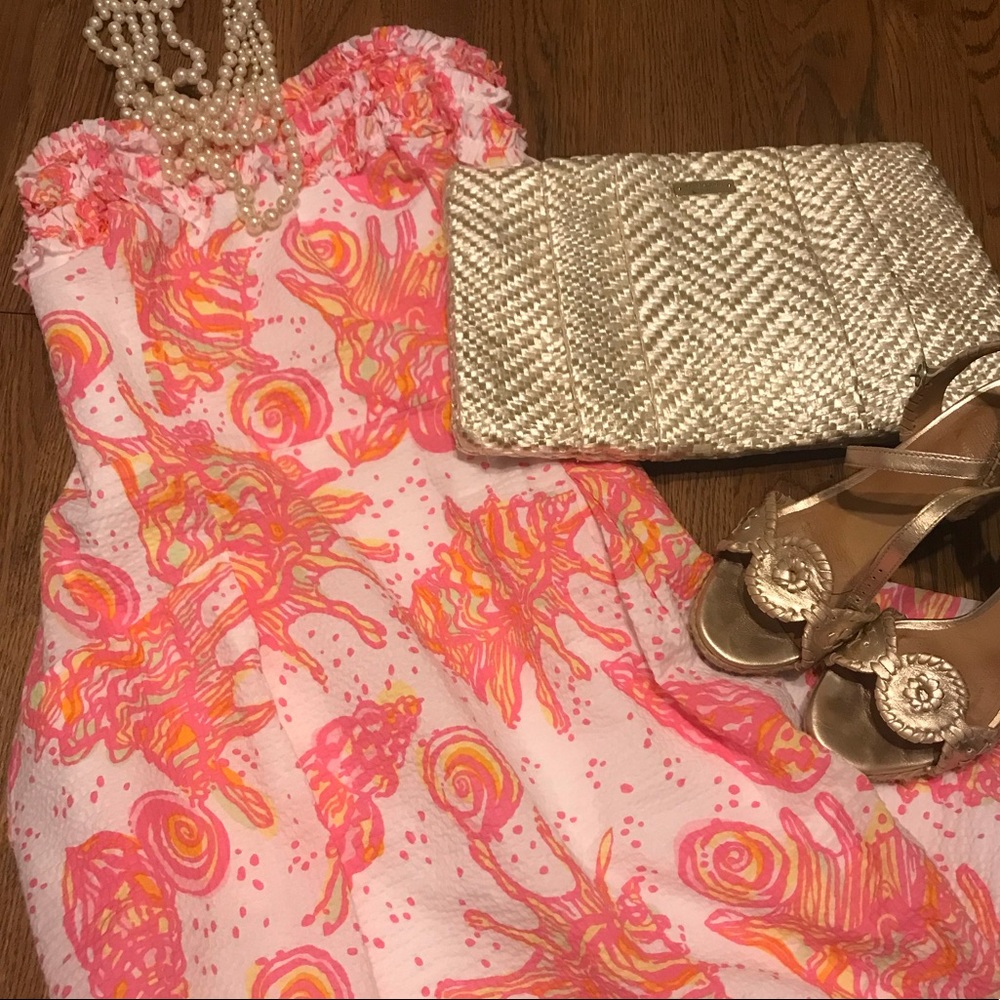Lilly Pulitzer Strapless Dress